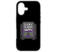 Carcasa para iPhone 17 Mechanical Keyboard Custom Switch Clicky Clacky Happy