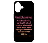 Carcasa para iPhone 17 Médico Forense
