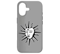 Carcasa para iPhone 17 Meditación Sol Astrología Tarot Blackwork Minimal