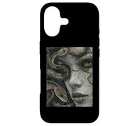 Carcasa para iPhone 17 Medusa Greek Mythology Occult Scary Dark Grunge Art