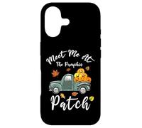 Carcasa para iPhone 17 Meet Me At The Pumpkin Patch, Funny Fall Season Harvest