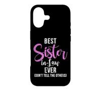 Carcasa para iPhone 17 Mejor cuñada Nunca no le digas a los Otros cuñada