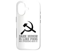 Carcasa para iPhone 17 Meme anticomunista - El Humor Oscuro es como la Comida - Sarcástico