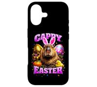 Carcasa para iPhone 17 Meme Capibara De Pascua Capibara Divertido