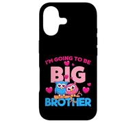 Carcasa para iPhone 17 Men's Boys Kids I'm Going To Be A Big Brother Graphic Design