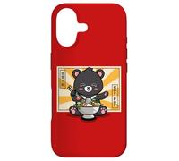 Carcasa para iPhone 17 Mens Womens Chinese Kawaii Hot Pot Bear Taiwan Travel Lover
