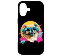 Carcasa para iPhone 17 Mens Womens Cute Retro Vintage 80s 90s Pekingese Lover