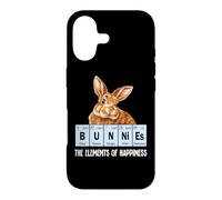 Carcasa para iPhone 17 Mens Womens Kids Elements of Happiness Bunnies Lover