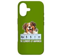 Carcasa para iPhone 17 Mens Womens Kids Funny Elements Happiness Red Aussie Lover