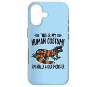 Carcasa para iPhone 17 Mens Womens Kids Funny Human Costume Gila Monster Lover