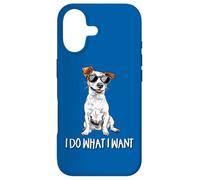 Carcasa para iPhone 17 Mens Womens Kids JRT Dog Lover Do What I Want Jack Russell