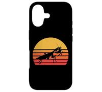 Carcasa para iPhone 17 Mens & Womens Retro Vintage Sunset Praying Mantis Lover