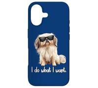 Carcasa para iPhone 17 Mens Womens Sunglasses Cute Do What I Want Pekingese Lover