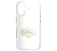 Carcasa para iPhone 17 Mentalidad de disciplina silenciosa