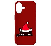 Carcasa para iPhone 17 Meow Cat Christmas Cool Novelty Graphic Tees & Cool Designs