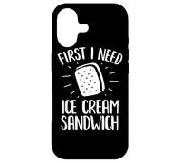 Carcasa para iPhone 17 Mercancía de sándwich de Helado | Diseño Divertido para Amantes de los sándwiches