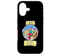 Carcasa para iPhone 17 Merry Halloween Christmas Design Monster Winter Holiday
