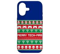 Carcasa para iPhone 17 Merry Tech-Mas Disquete WiFi Videojuegos