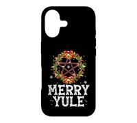 Carcasa para iPhone 17 Merry Yule - Winter Solstice - Holly Pentagram - Gift