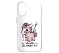Carcasa para iPhone 17 Mi Caballo Aficionado me Entiende, Lindo Poni Kawaii