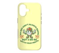Carcasa para iPhone 17 Mi Chico no Siempre se balancea, Pero lo Hago así Que cuida tu Boca