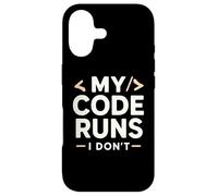 Carcasa para iPhone 17 Mi código se Ejecuta yo no | Coding Joke Funny Software Engineer