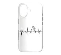 Carcasa para iPhone 17 Mi corazón Late por la Pizza