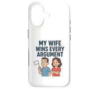 Carcasa para iPhone 17 Mi Esposa GANA Todos los argumentos