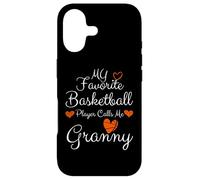Carcasa para iPhone 17 Mi Jugador de Baloncesto Favorito me Llama Abuela Baloncesto