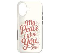 Carcasa para iPhone 17 Mi Paz te doy. Jesús