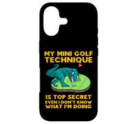 Carcasa para iPhone 17 Mi Técnica de Mini Golf es de Alto Secreto Incluso yo no sé qué