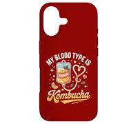 Carcasa para iPhone 17 Mi Tipo de Sangre es Kombucha