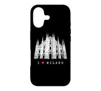 Carcasa para iPhone 17 Milán Catedral de Milán Vintage Italia Amor I Love Milano