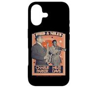 Carcasa para iPhone 17 Miles Davis Charlie Parker y Miles Davis
