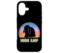 Carcasa para iPhone 17 Mini Lop Vintage Sunset Rabbit