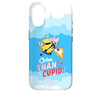 Carcasa para iPhone 17 Minions Cuter Than Cupid