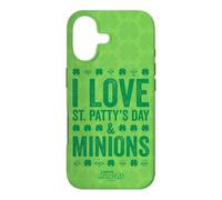 Carcasa para iPhone 17 Minions I Love St Patty’s Day Front & Back