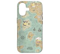 Carcasa para iPhone 17 Minions & Monsters Treasure Map All Over Print
