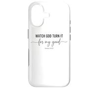 Carcasa para iPhone 17 Mira a Dios girarlo para mi Buen Génesis 50 20