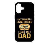 Carcasa para iPhone 17 Mis Amigos de Buceo Favoritos me Llaman papá, Padre buceador