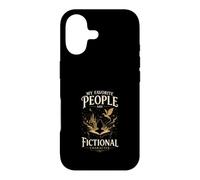 Carcasa para iPhone 17 Mis Personajes Favoritos Son Ficcion Amante de Libros