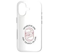 Carcasa para iPhone 17 Mis únicos Planes Son los Planes de Viaje (Declaración Divertida de Vacaciones)