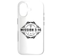 Carcasa para iPhone 17 Mission 3:16 - Christian Faith Church Ministry Soldier
