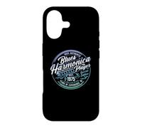 Carcasa para iPhone 17 Modern Blues Harmonica Player Born In 1975 Birthday