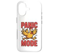 Carcasa para iPhone 17 Modo de pánico Pollo Divertido Caos Humor