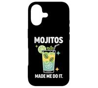 Carcasa para iPhone 17 Mojitos Made Me Do It Cóctel Lima Mentas
