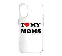Carcasa para iPhone 17 Mom I Love My Moms Pride Two Moms Are Better Than One Mother