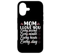 Carcasa para iPhone 17 Mom I Love You Cute Mom Mothers Day For Mommy