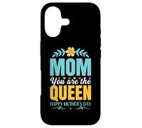 Carcasa para iPhone 17 Mom You Are The Queen For Mommy Happy Mothers Day