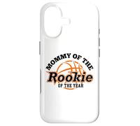 Carcasa para iPhone 17 Mommy Rookie of The Year Basketball Mom of The Birthday Boy